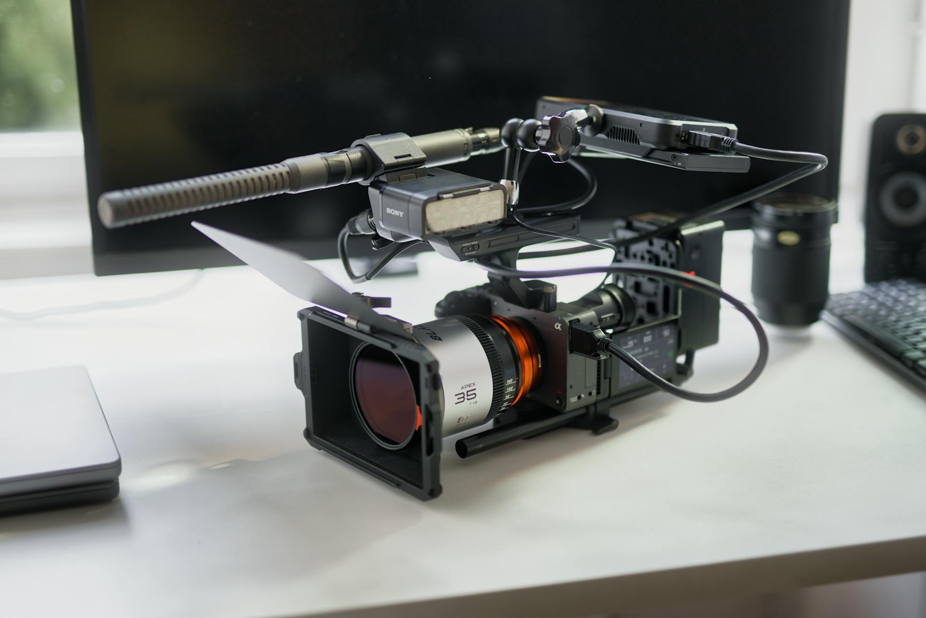 Professional camera and video production equipment